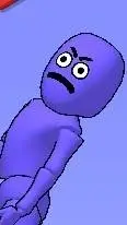 ai character: Purple  background