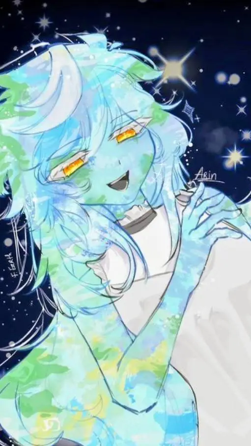 ai character: 🫪tierra mujer🫪 background