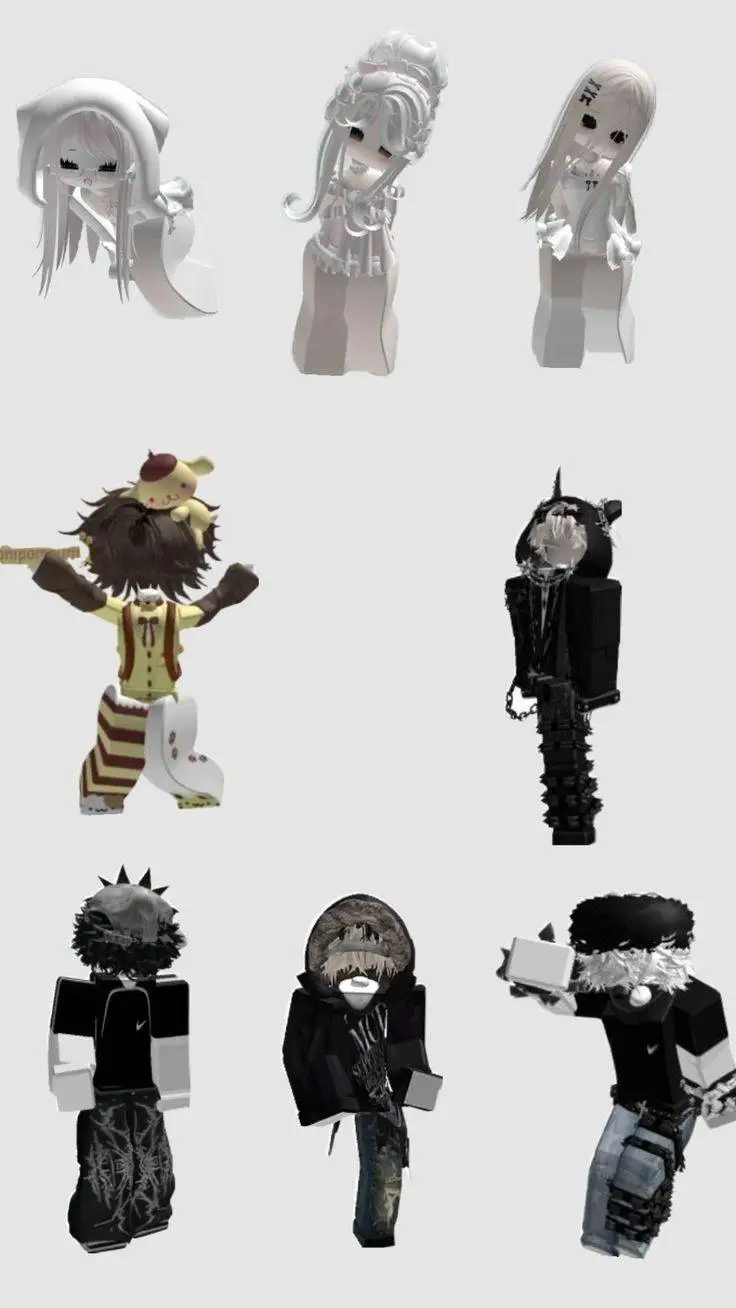 ai character: Robloxx background