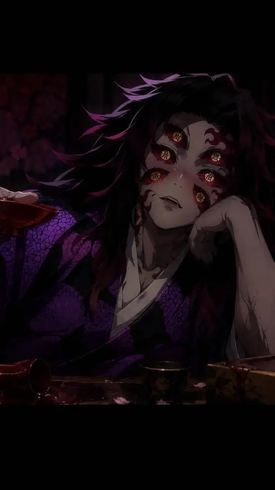ai character: drunk kokushibo  background