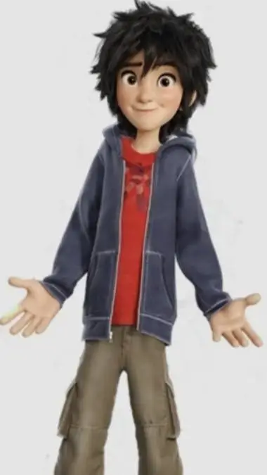 ai character: Hiro hamada  background
