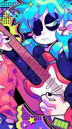 ai character: sally face background