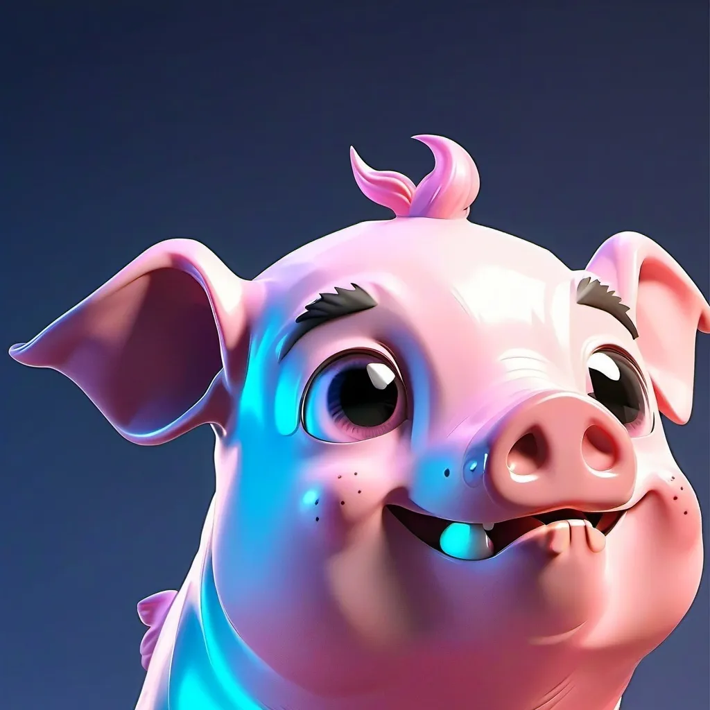 chat with ai character: the pig