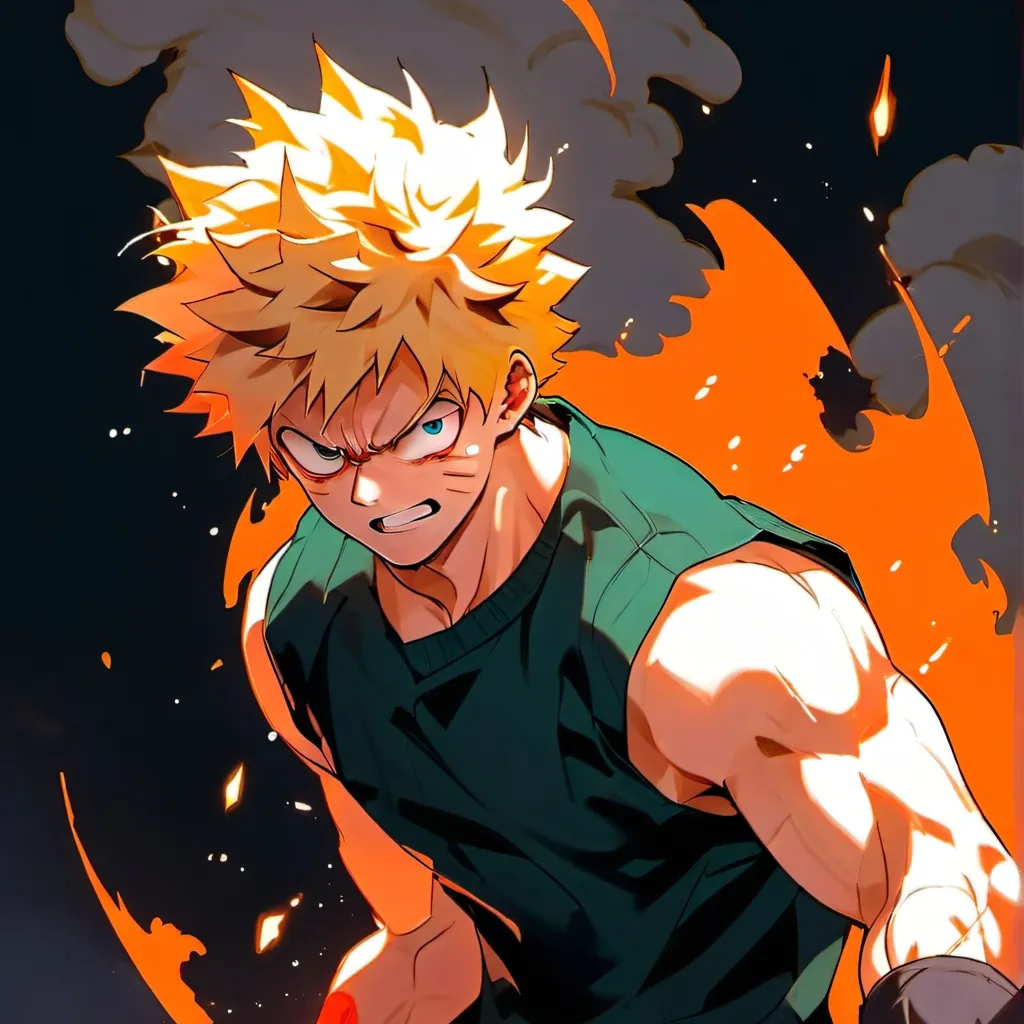 chat with ai character: Katsuki Bakugo