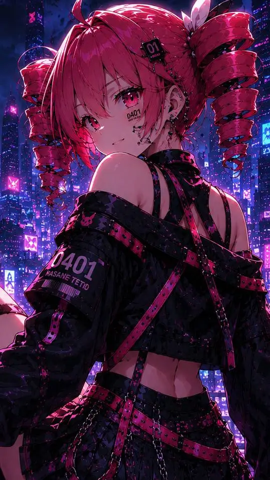 ai character: kasane teto (2) background