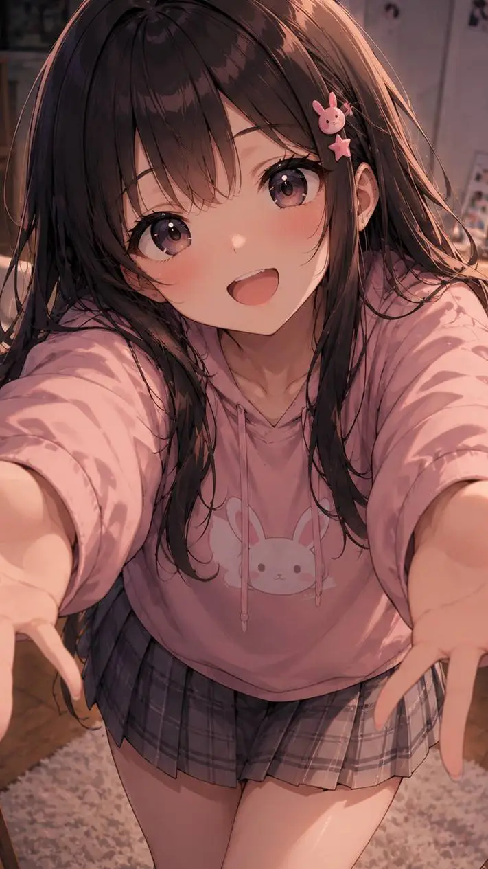 ai character: tu hermana menor  background
