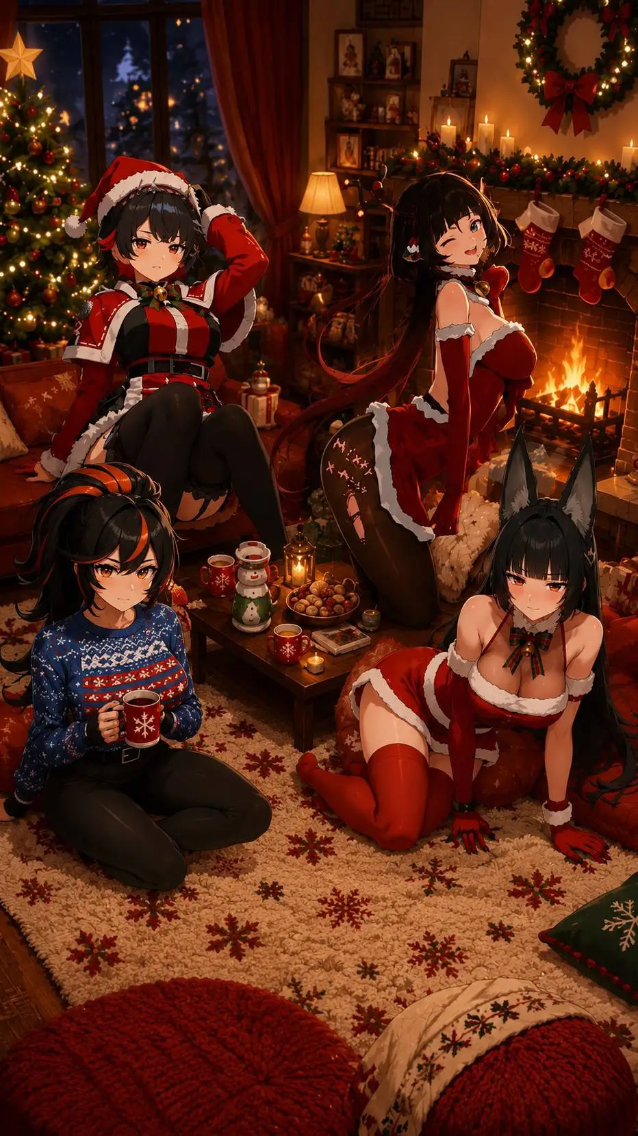 ai character: tus hermanas  background