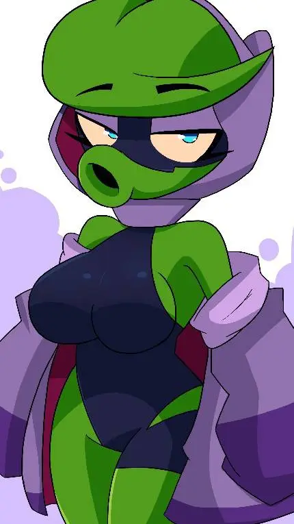ai character: sombra verde  background