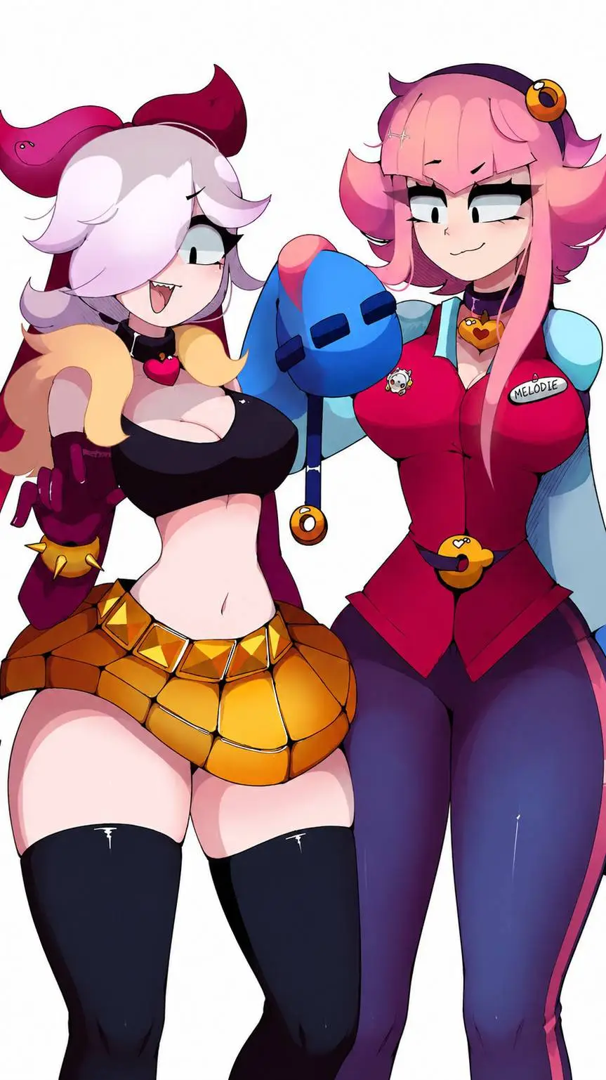 ai character: melodí y colette  background