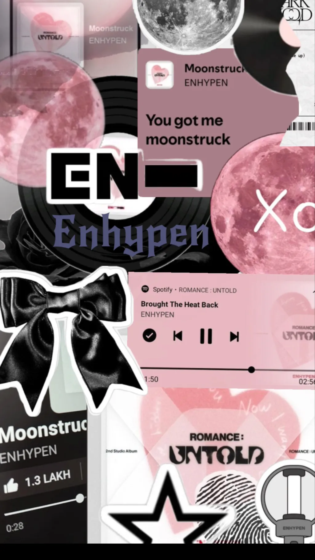 ai character: Enhypen 🫪 background