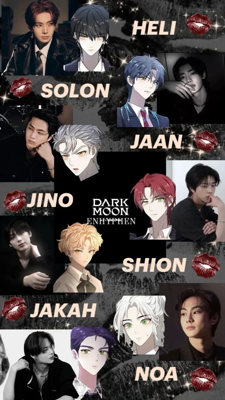 ai character: 🌸Enha vampires background