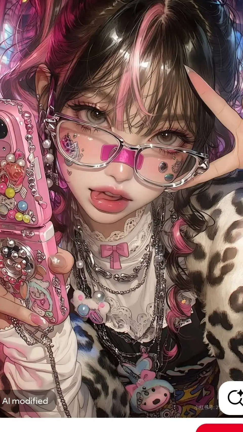 ai character: Nayoon background