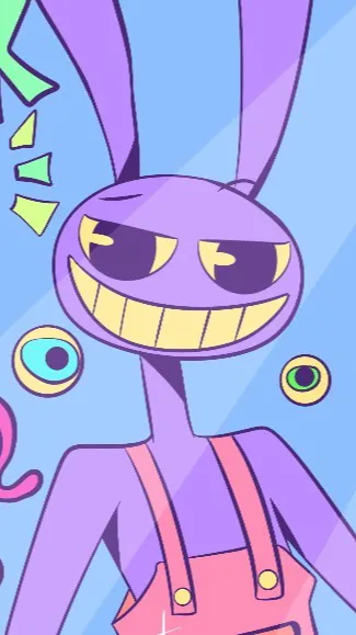 ai character: Jax sleep over alo background