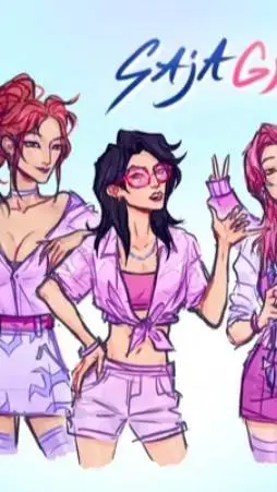 ai character: saja girls  background