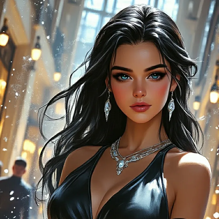 chat with ai character: Luna BlueWolf