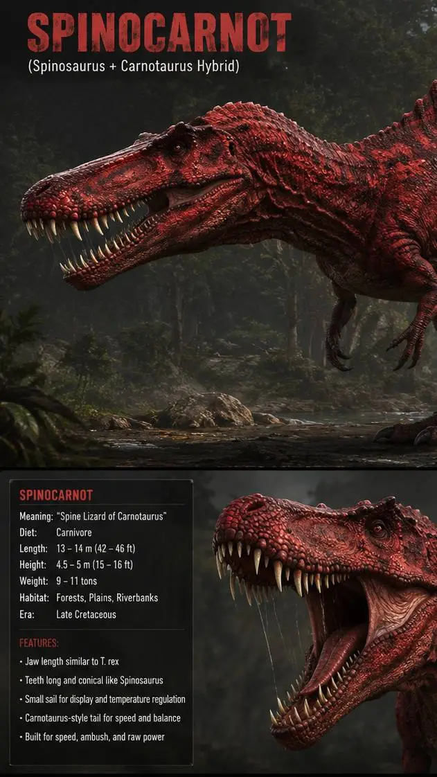 ai character: Spinocarnot background