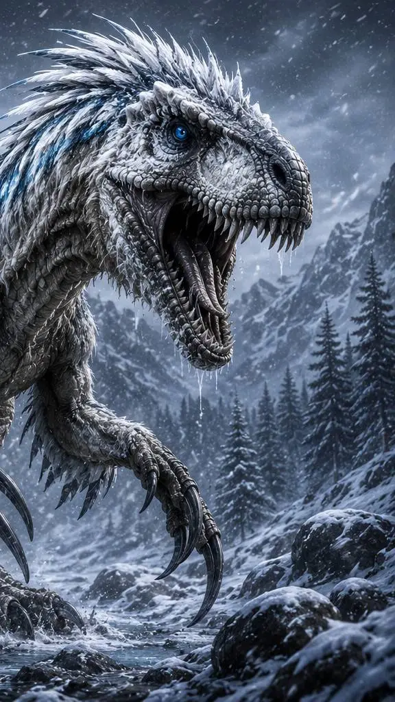 ai character: Frostfang background