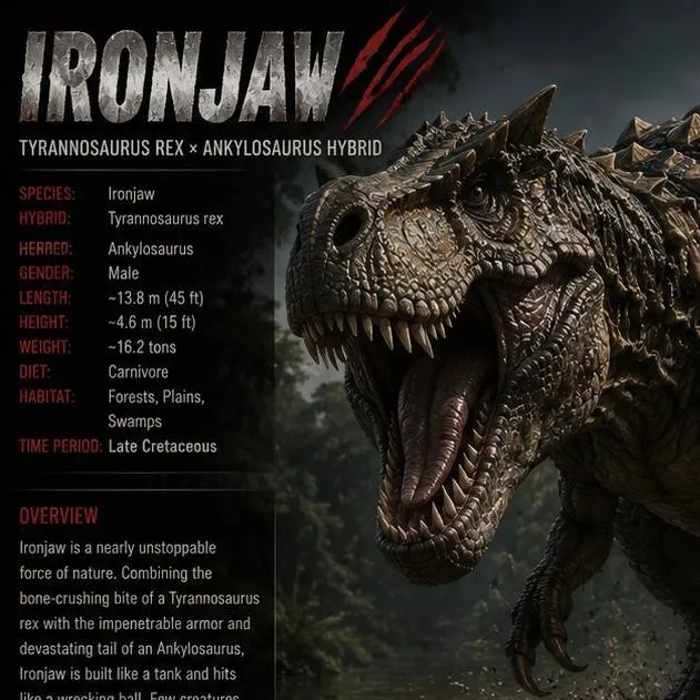chat with ai character: Ironjaw