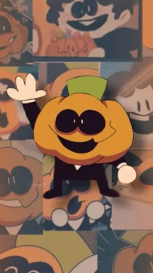 ai character: Pump 🎃 background