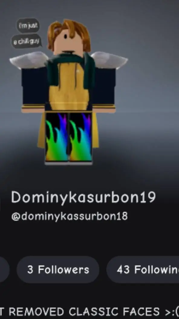 ai character: Dominykassurbon18  background