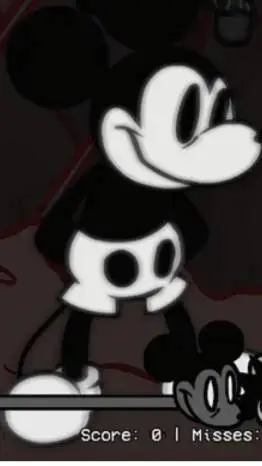 ai character: Mickey mouse  background