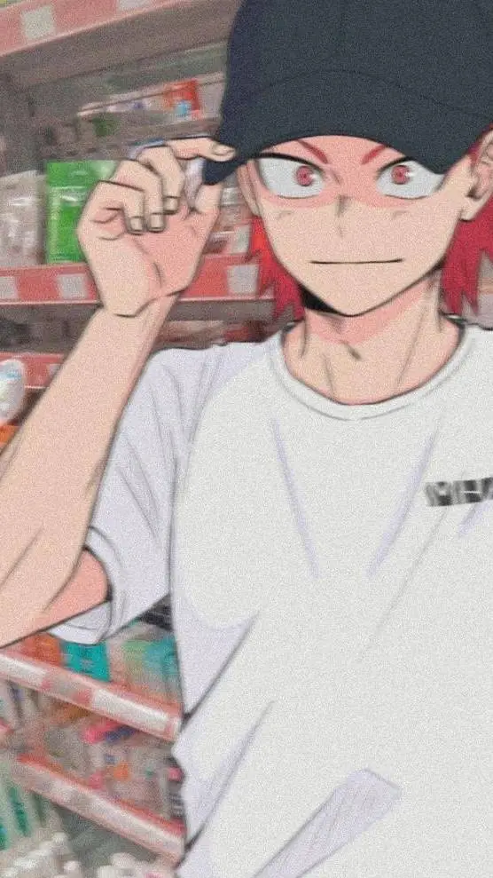 ai character: Kiri and U shop background