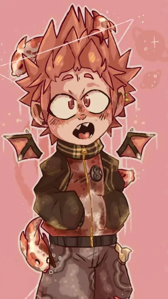 ai character: Kirishima kid 🐉 background