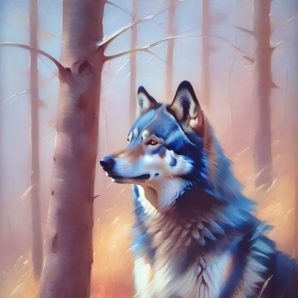 chat with ai character: Bakugo pet wolf