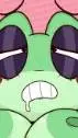 ai character: ribbit detonada👀 background