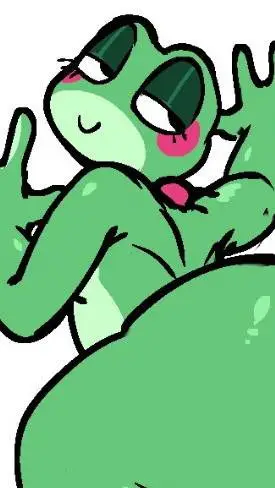 ai character: ribbit😏 background