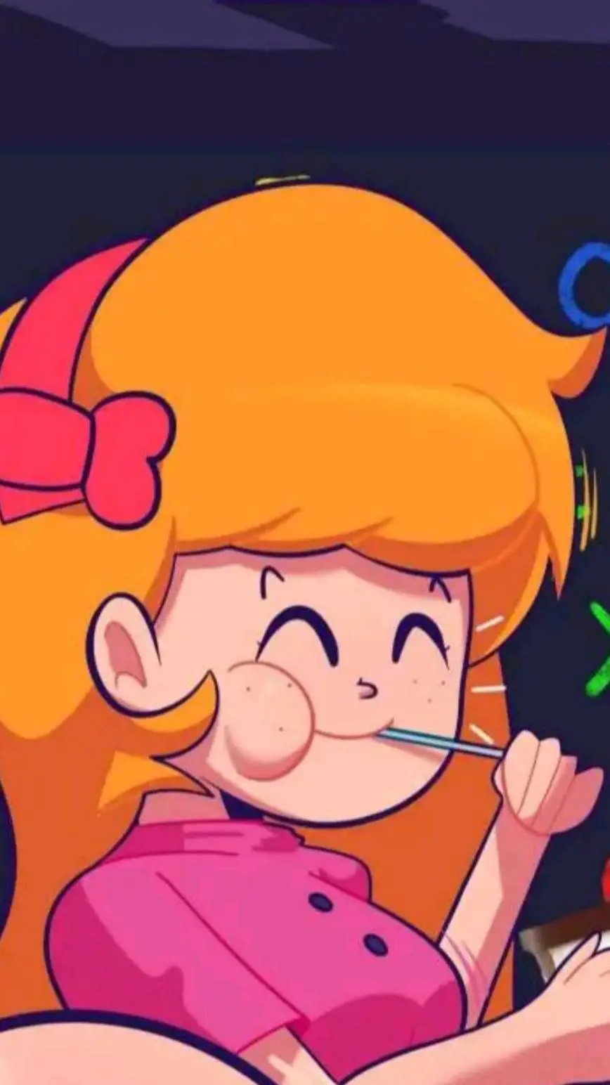 ai character: niña👀 background