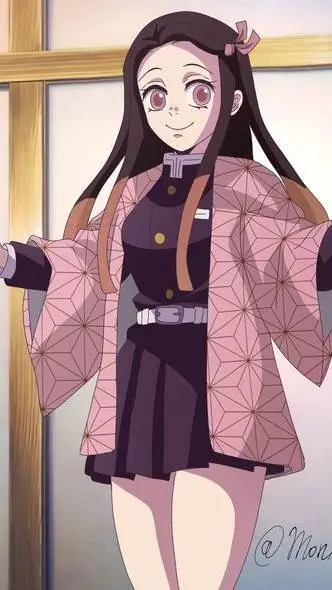 ai character: 🌸🍥Nezuko🍥🌸 background
