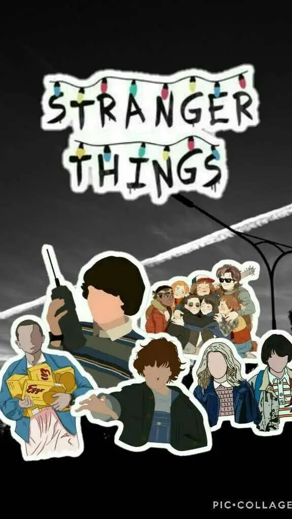 ai character: STRanGeR Things background