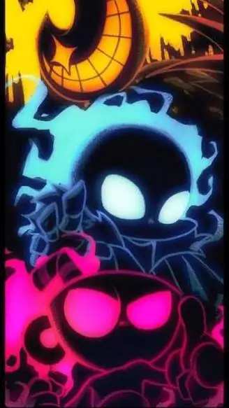 ai character: FNF INDIE CROSS background