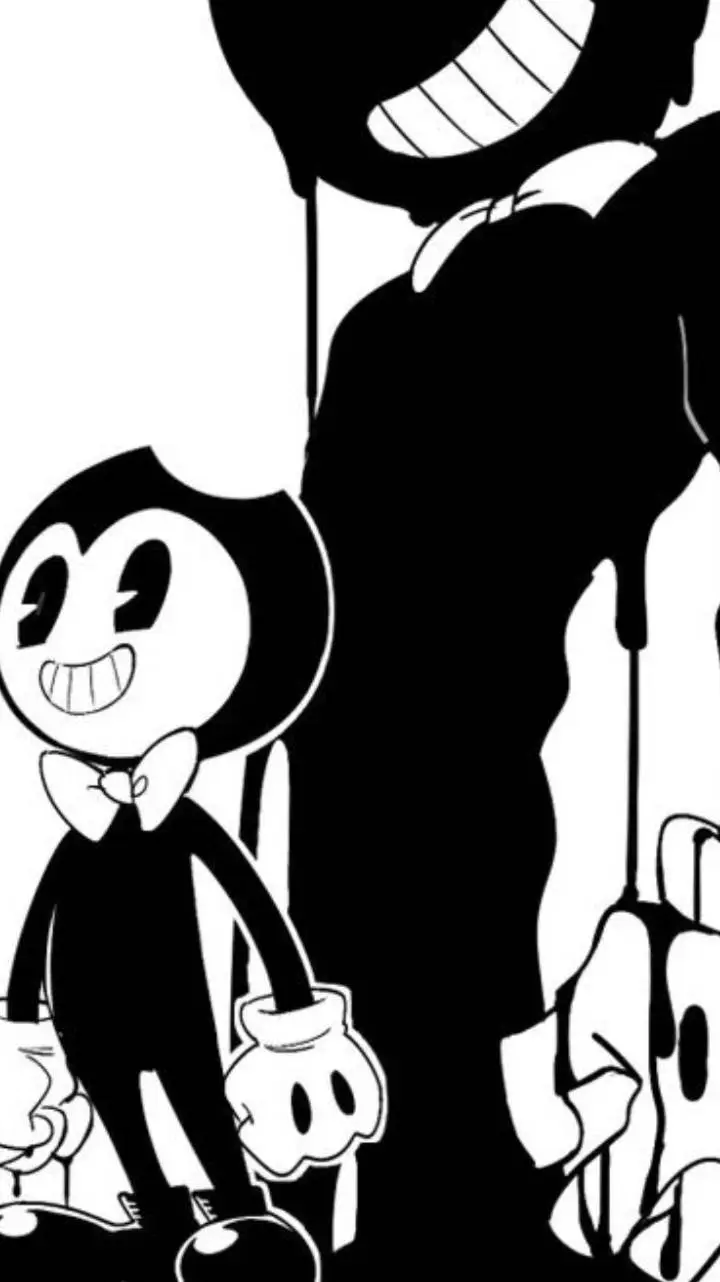 ai character: bendy  background