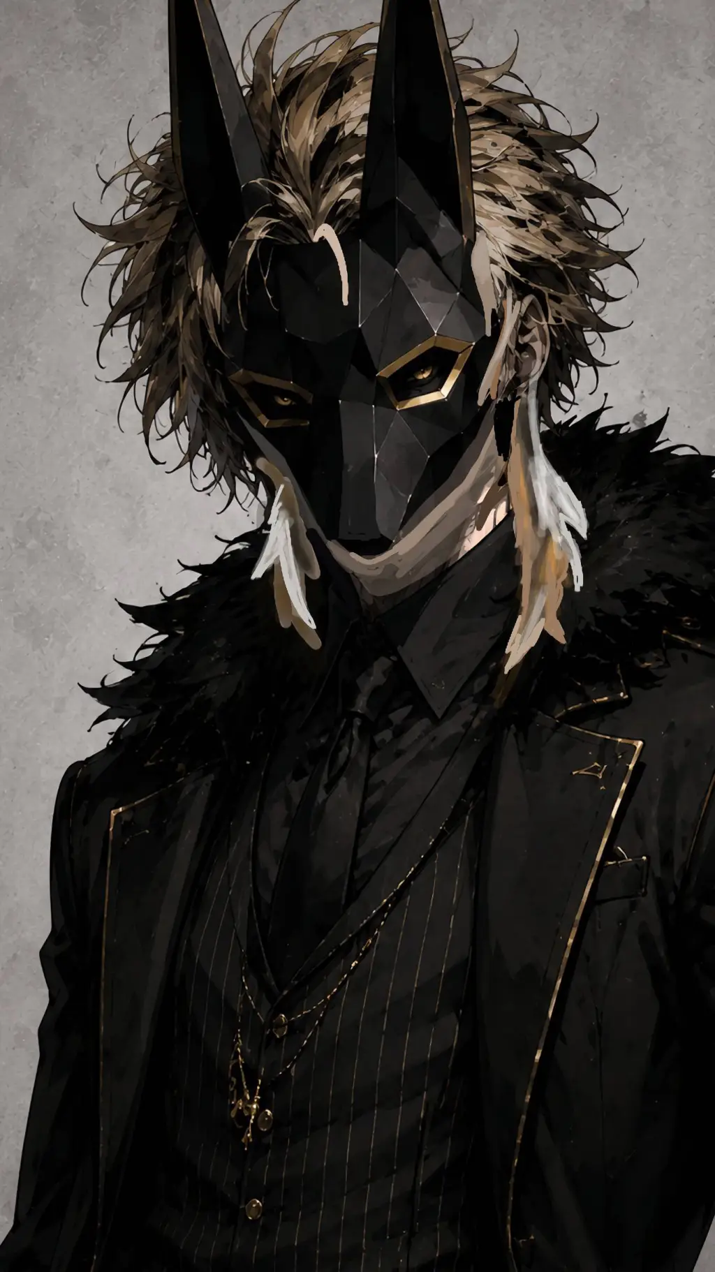ai character: shiro nágaru background