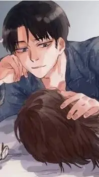 ai character: Levi and hange background