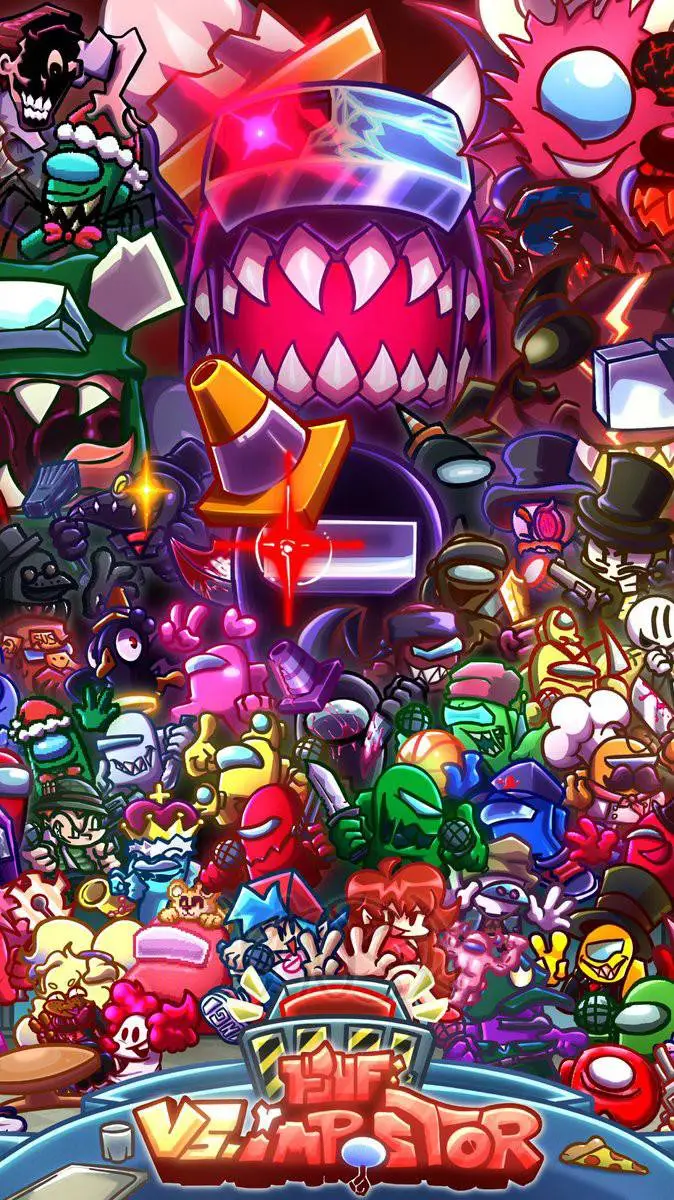 ai character: amongus background