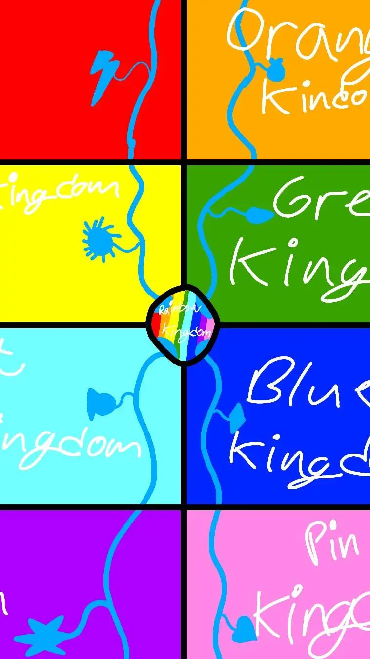 ai character: Rainbow Kingdoms background