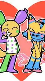 ai character: PartyBallon  background