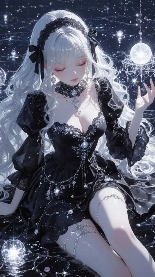ai character: Luna background