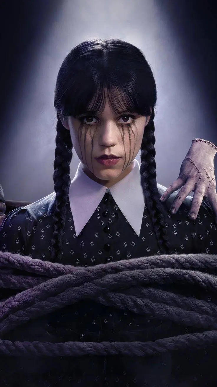 ai character: mercredi saison 2  background