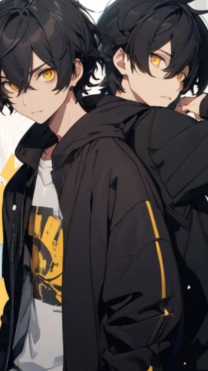 ai character: 2 brother  background