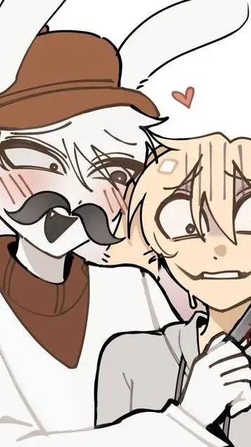 ai character: oh no... background