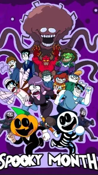 ai character: Spook Month background