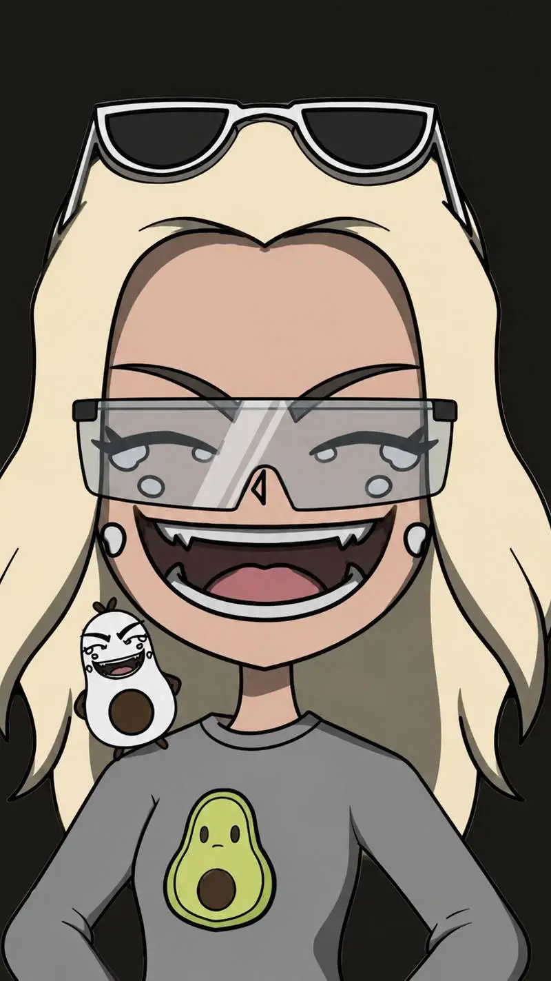 ai character: Polina (Robot)  background