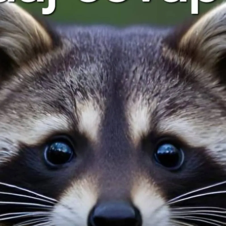 chat with ai character: hungry racoon