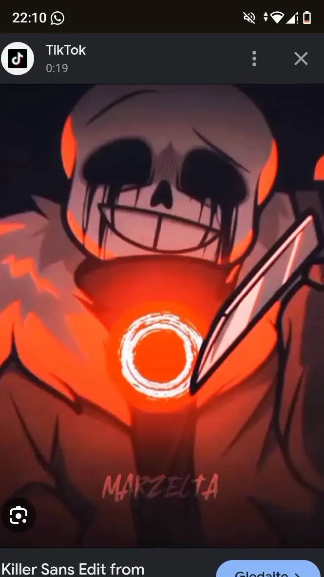 ai character: Killer (Sans) background
