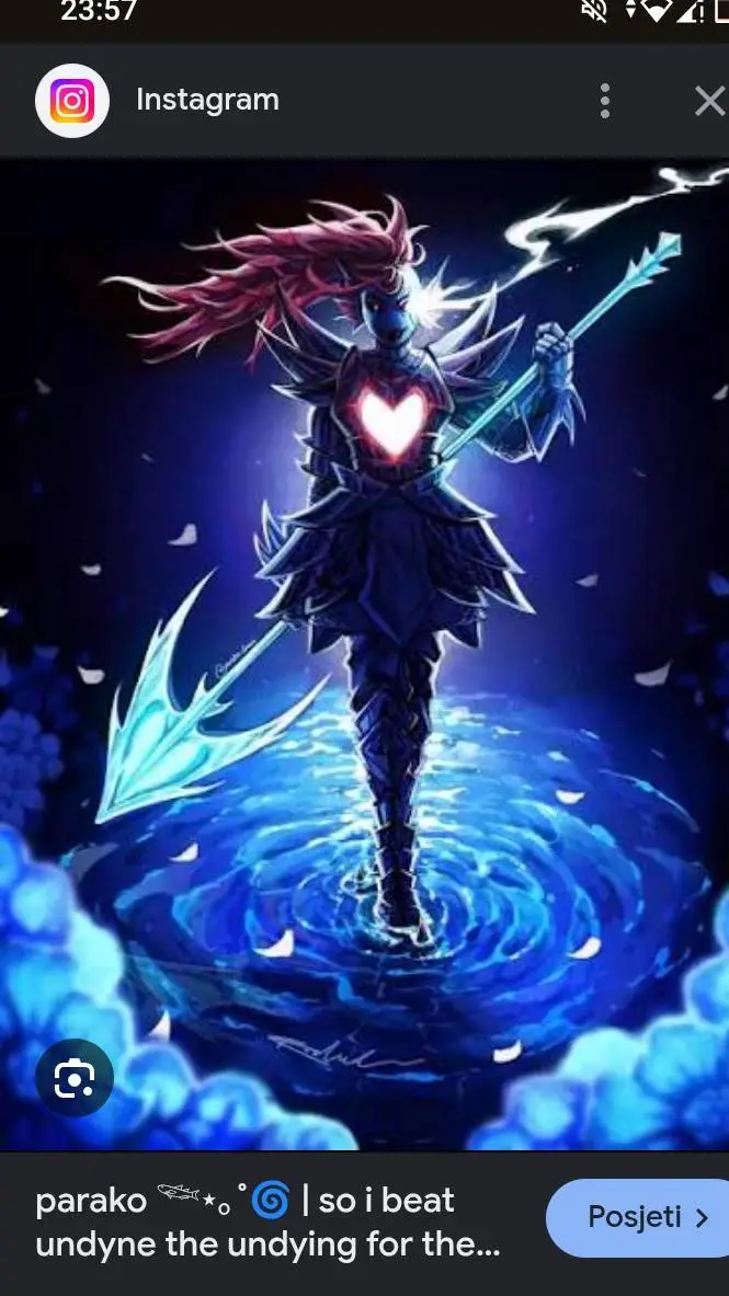 ai character: Undyne background