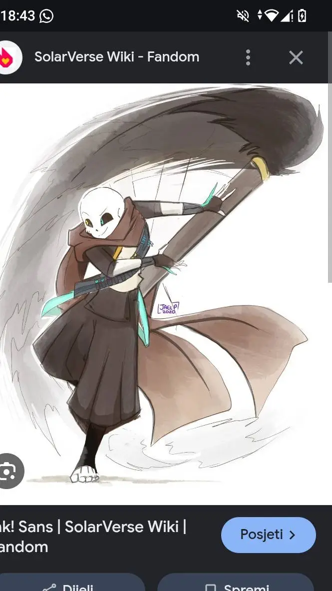 ai character: Ink (sans) background